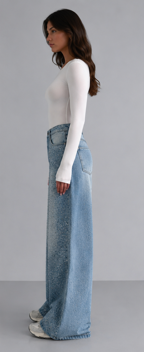 Starlight Wide-Leg Denim
