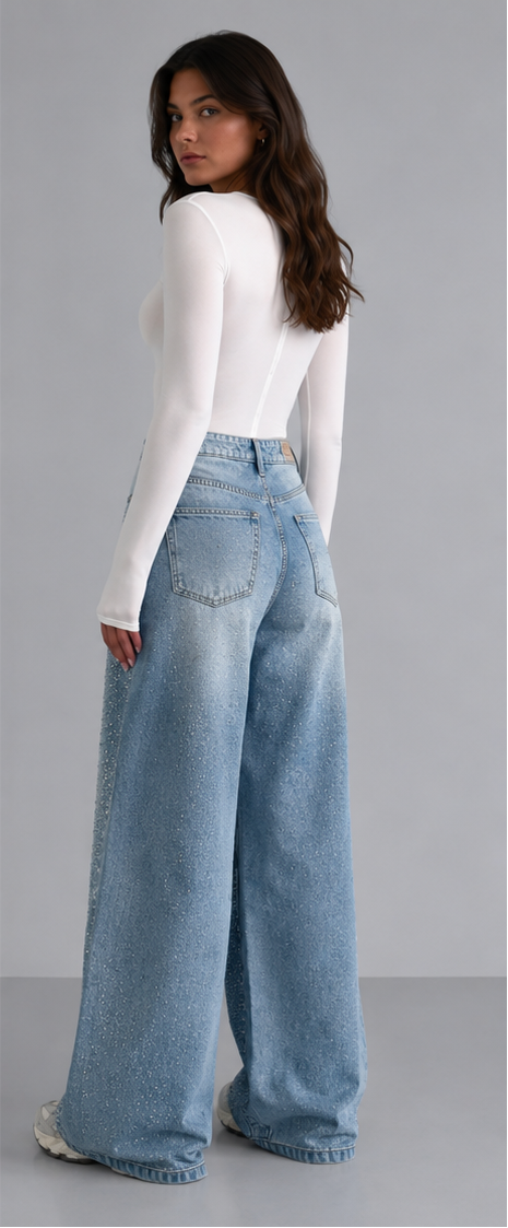 Starlight Wide-Leg Denim