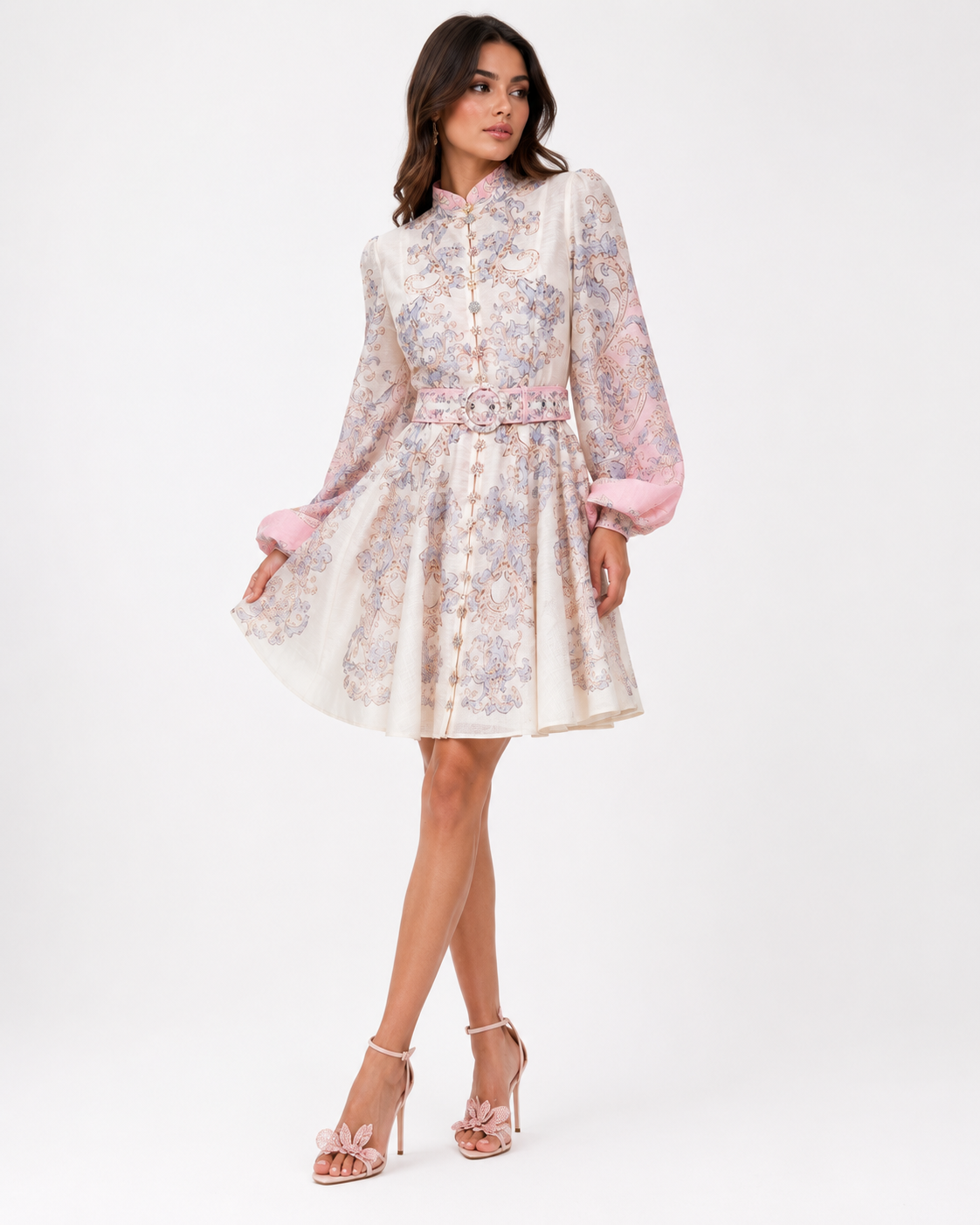 Celeste Gradient Midi Dress