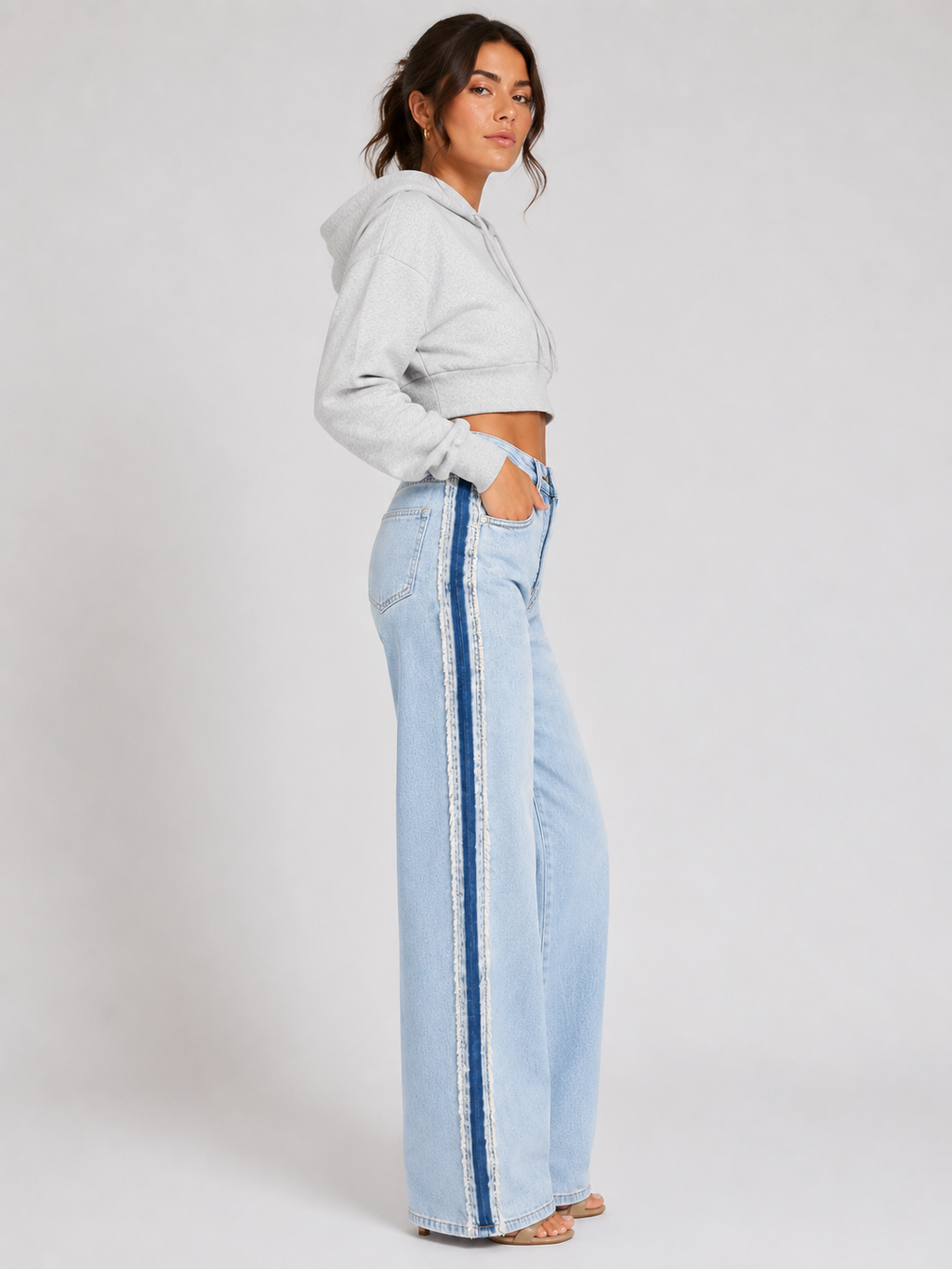 Riviera Stripe Denim