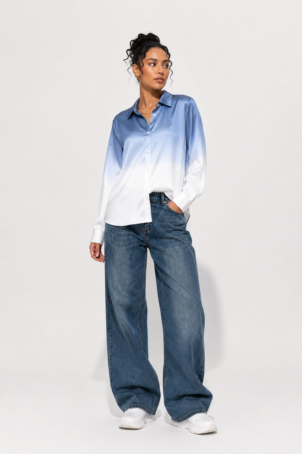 Aurora Gradient Blouse