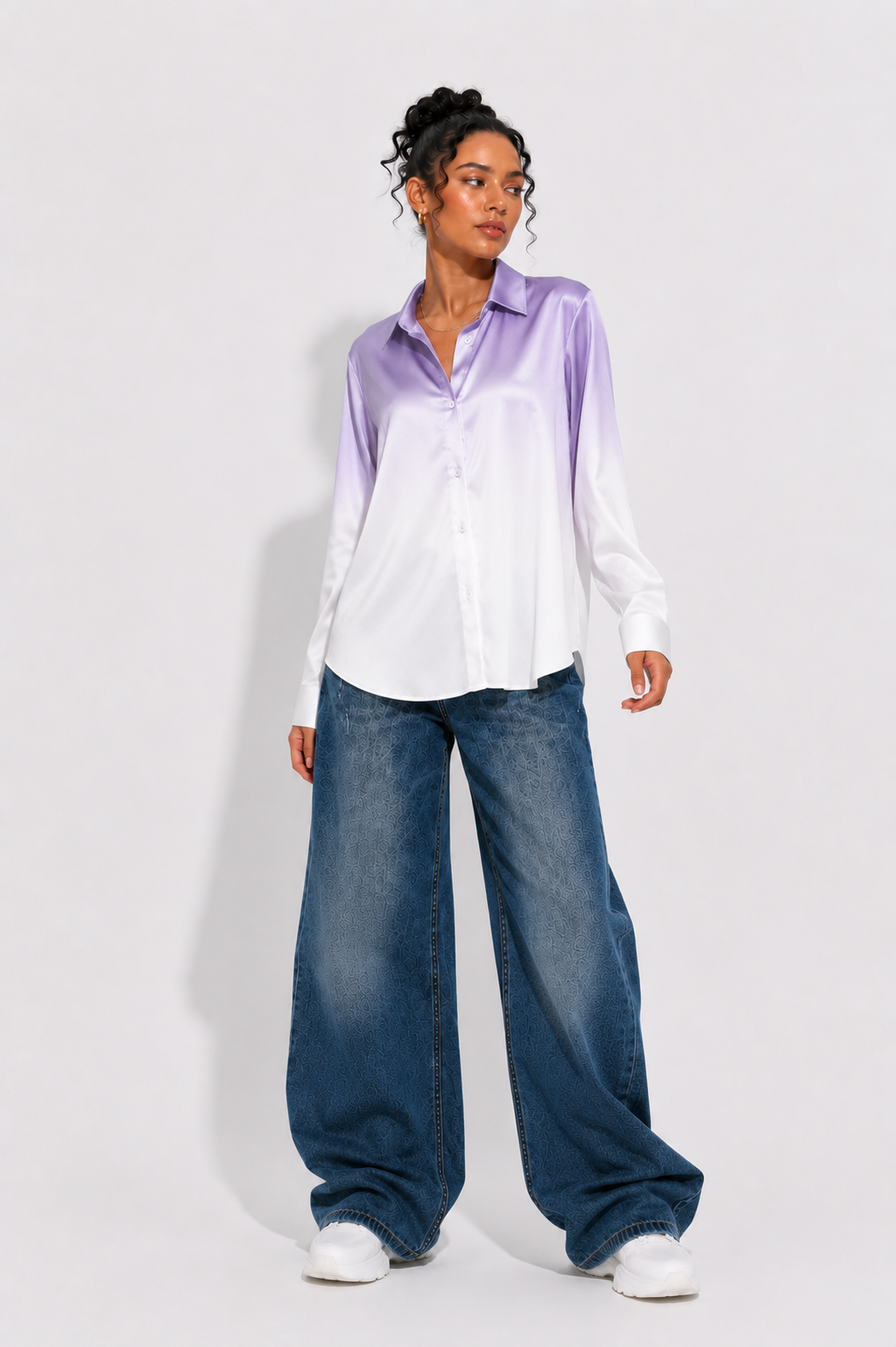Aurora Gradient Blouse