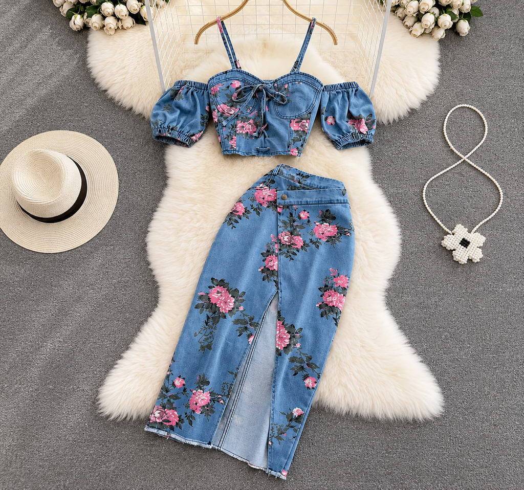 Veyra Denim Set