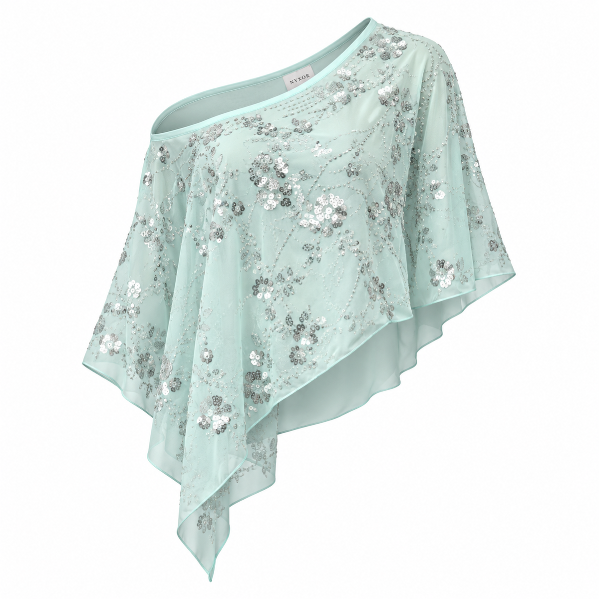 Asymmetrical Off-Shoulder Blouse